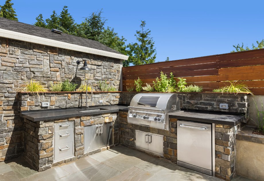 Outdoor kitchen